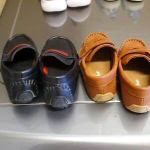 2 pairs of Cat and Jack boys dress shoes